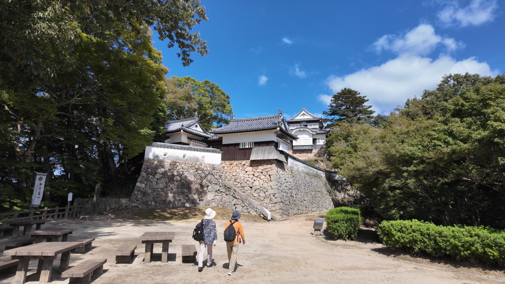 備中松山城二之丸廣場