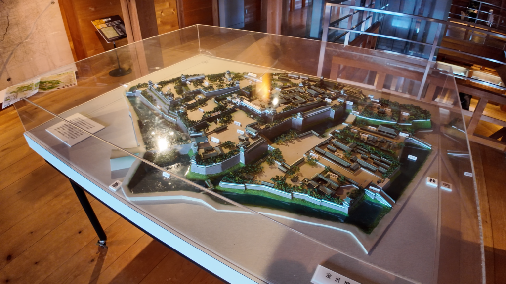 金澤城-復原模型