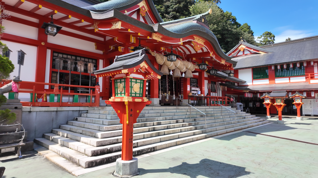 津和野城跡旁太鼓谷稻成神社